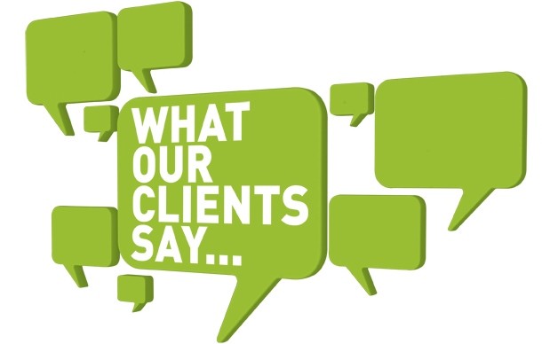 Client testimonial